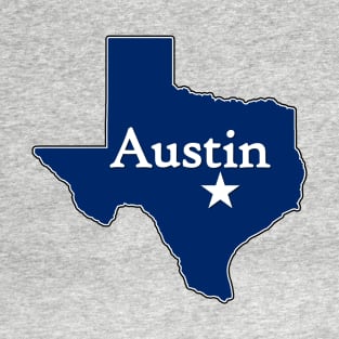 Austin Texas Lone Star State T-Shirt